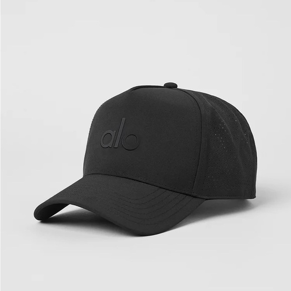 Alo Yoga Performance District Trucker Hat Black main image 6
